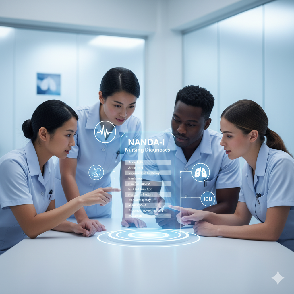 تشخیص‌های پرستاری به تفکیک بخش ها